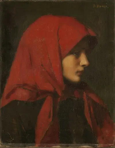 Paysanne by Jean-Jacques Henner — digital art print download
