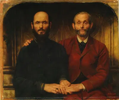 Friendship by Jef Leempoels, 1896 — digital art print download