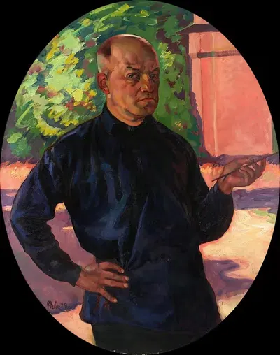 Автопортрет by Николай Триик, 1929 — digital art print download