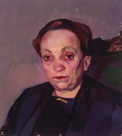 Портрет О. Мартна by Николай Триик, 1914 — digital art print download