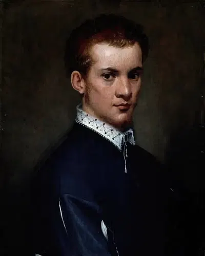 Portrait of a Young Man by Francesco de' Rossi — digital art print download