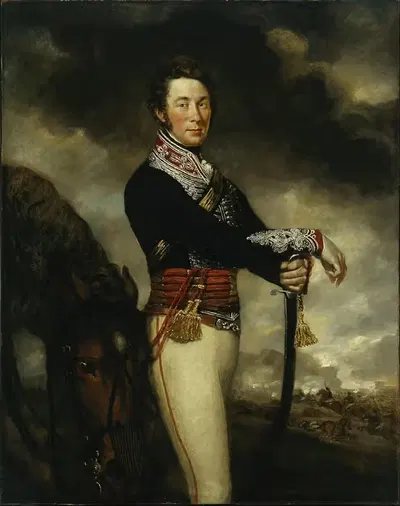 Капитан Питер Хокер 14-го легкого драгуна by Джеймс Норткот, 1812 — digital art print download