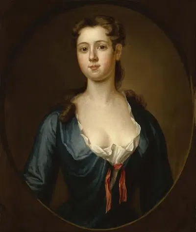 Portrait of Mary Pemberton by John Smibert, 1734 — digital art print download