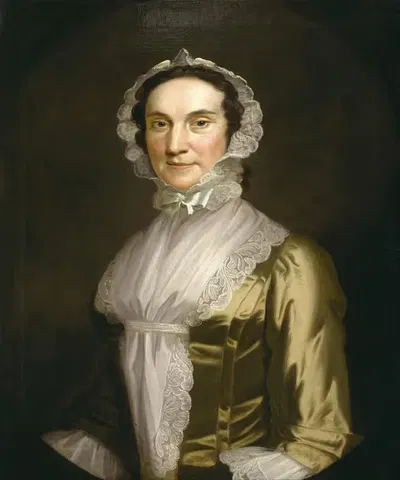 Portrait of Mrs. Richard Nichols by John Wollaston the Younger, 1749 — digital art print download
