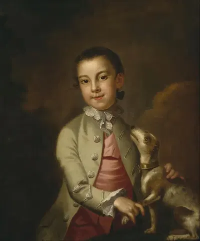 Portrait of William Holmes by John Wollaston the Younger, 1763-1769 — digital art print download