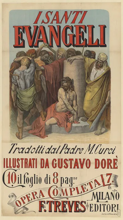 I Santi Evangeli by Fratelli Treves, 1870-1890 — digital art print download