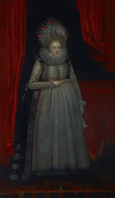 Элизабета Кэри, виконтесса Фолкленд (1585-1639) by Пауль ван Сомер, 1585-1639 — digital art print download