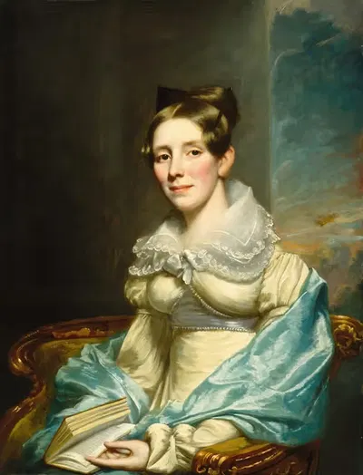 Портрет женщины by Самуэль Ловетт Уолдо, 1818-1822 — digital art print download