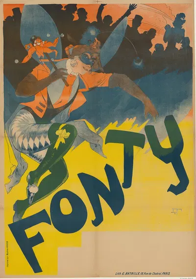 Fonty by Georges de Feure, 1893-1894 — digital art print download