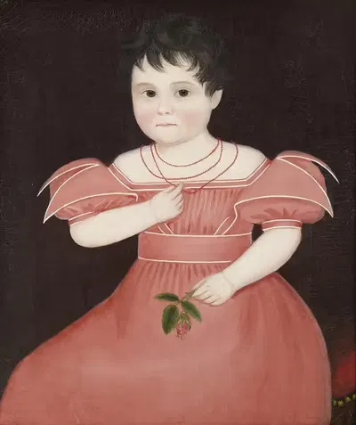 Девушка в розовом by Амми Филлипс — digital art print download