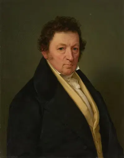 Портрет владельца поместья Клауса из Ландау by Бенджамин Генрих Орф, 1837 — digital art print download
