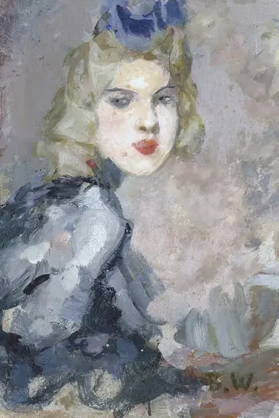 Парижанка by Бринольф Веннерберг, 1919 — digital art print download