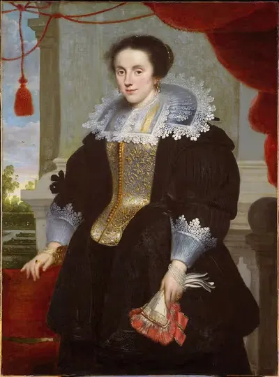 Portrait of a Lady by Cornelis de Vos — digital art print download