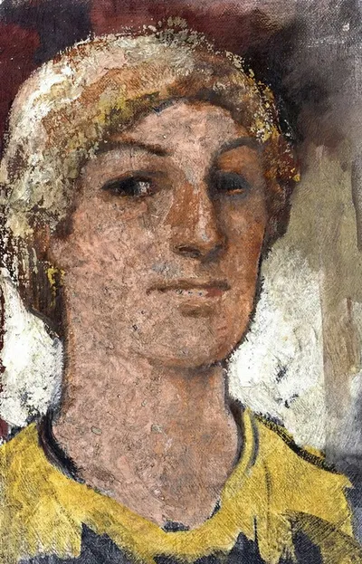 Männlicher Studienkopf by Fritz Erler, 1902 — digital art print download