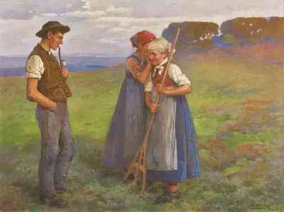 Секрет by Фриц Рейс — digital art print download