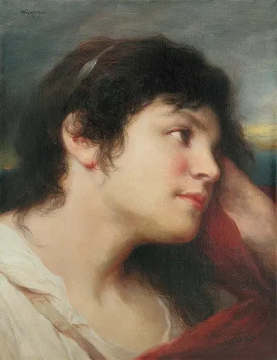 Verträumt by Gabriel von Max — digital art print download