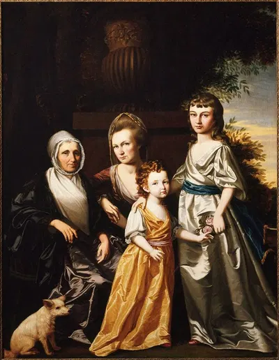 The Hartley Family by Henry Benbridge — digital art print download