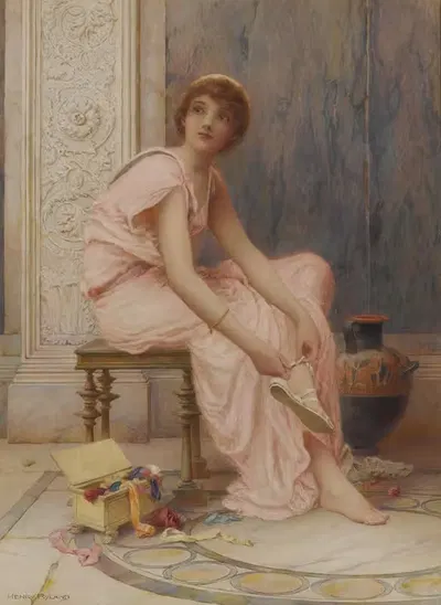 A Pleasant Surprise by Henry Ryland — digital art print download