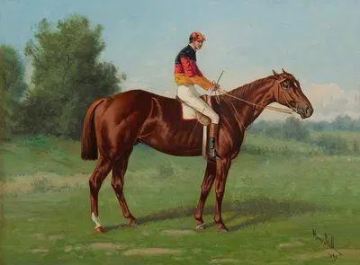 Elkwood with J. Martin Up by Henry Stull, 1889 — digital art print download