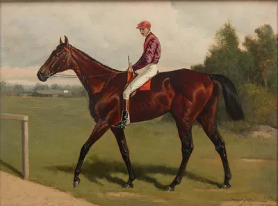 Raceland with Garrison Up by Henry Stull, 1889 — digital art print download
