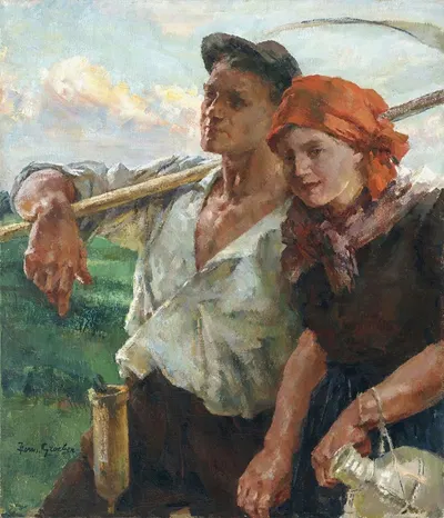 По дороге домой by Германн Гробер — digital art print download