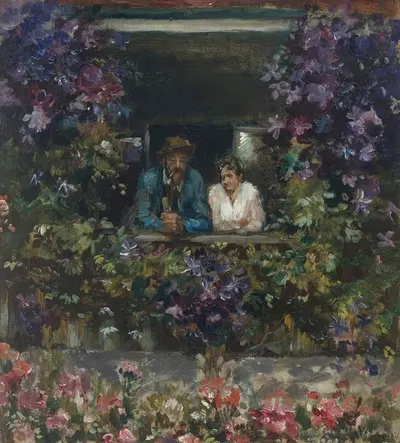 Время отдыха by Хиасл Майер-Эрдинг, 1918 — digital art print download