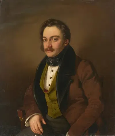 Принц Карл Эгон II фон Фюрстенберг by Иоганн Грунд, 1831 — digital art print download