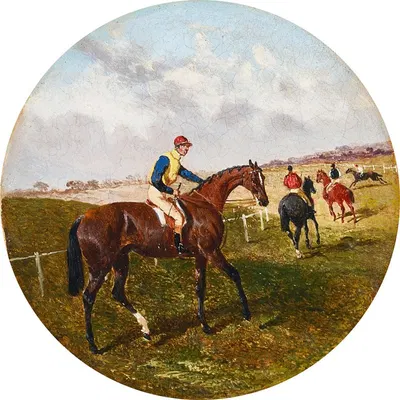 Racing by John Frederick Herring Jr. — digital art print download