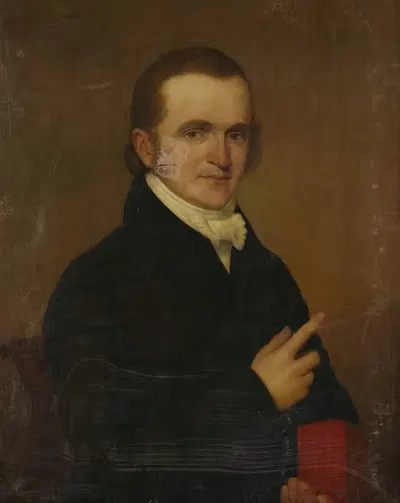 Samuel Hanson Cox (1793-1880) by John Paradise, 1793-1880 — digital art print download