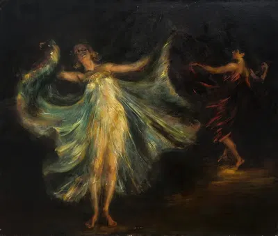 Танец змеи by Юлий Экстер, 1897 — digital art print download