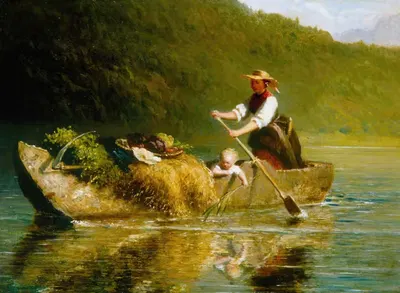Kahnfahrt by Julius Köckert — digital art print download