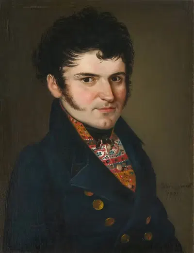 Автопортрет by Лукас Кирнер, 1821 — digital art print download