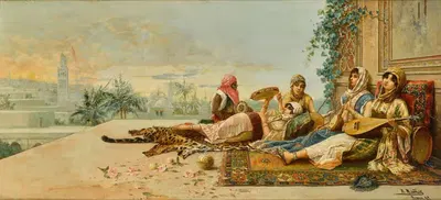 Сладкая безделье by Мануэль Муньос и Отеро, 1889 — digital art print download