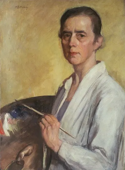 Автопортрет by Матильда Баттенберг, 1915 — digital art print download