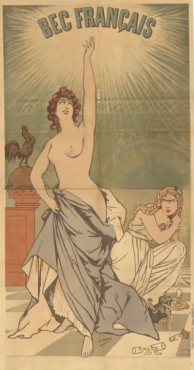 Bec Français by Анри Буланже Грей, 1895 — digital art print download