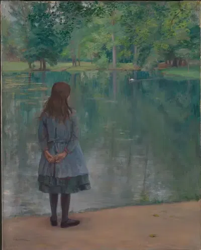 В парке by Пьер Жорж Жанио, 1889 — digital art print download
