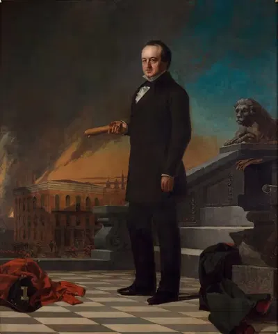 James A. Van Dyke by Thomas Hicks, 1852 — digital art print download