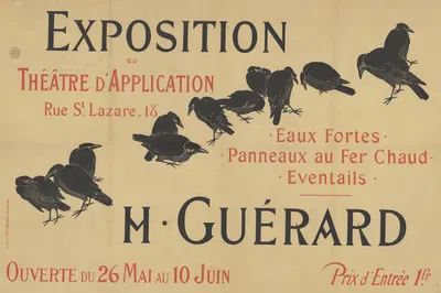 Exposition au Théatre d'Application by Анри-Шарль Герар, 1891 — digital art print download
