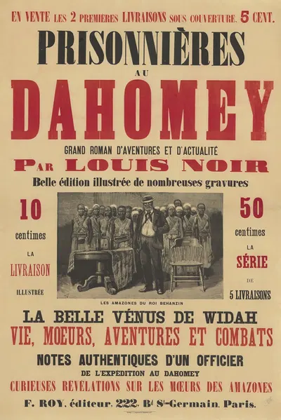 Prisonnières au Dahomey by Анри Мейер, 1892 — digital art print download