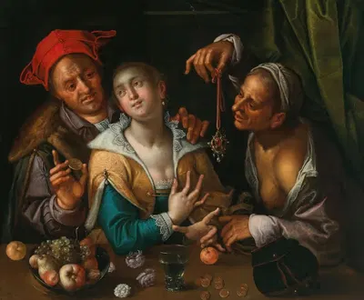 Наемная любовь by Кристоф Гертнер, 1623 — digital art print download