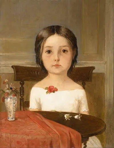 Милли Смит by Форд Мадокс Браун, 1846 — digital art print download