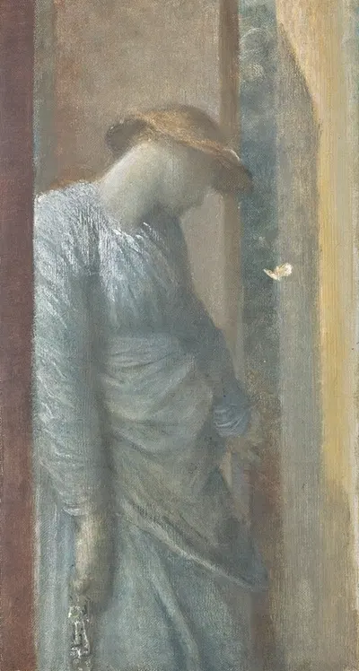 Открытая дверь by Джордж Фредерик Уоттс, 1892 — digital art print download