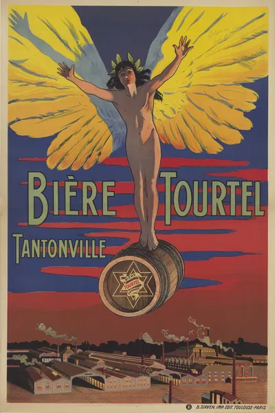 Bière Tourtel. Tantonville by Imp. B. Sirven, 1927 — digital art print download