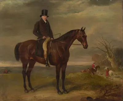 Портрет Самуэля Дамблтона, вепря графа Спенсера by Джон Фернли, 1834 — digital art print download
