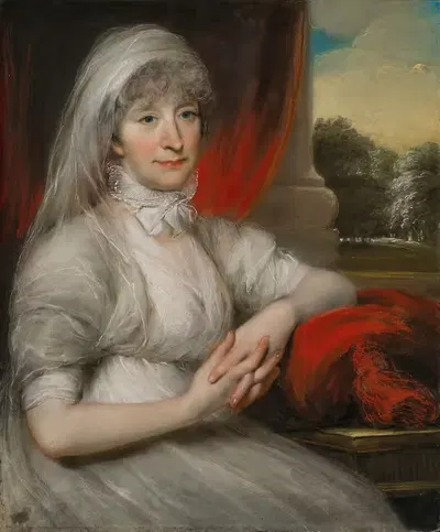 Портрет Анны Бак (1749-1832) из Улли и Карнаби by Джон Рассел, 1749-1832 — digital art print download