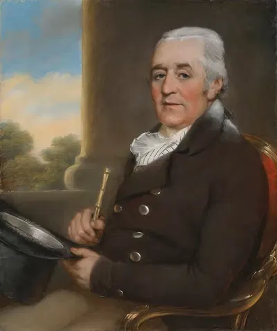 Портрет Самуэля Бака (1745-1806) из Улли и Карнаби by Джон Рассел, 1745-1806 — digital art print download