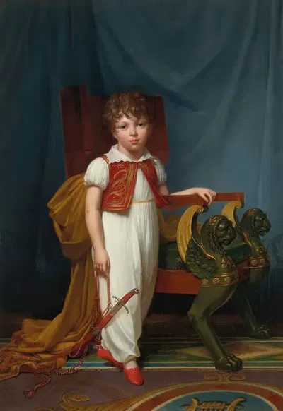 Портрет Эжена Изабе by Луи Андре Габриэль Буше, 1803-1886 — digital art print download
