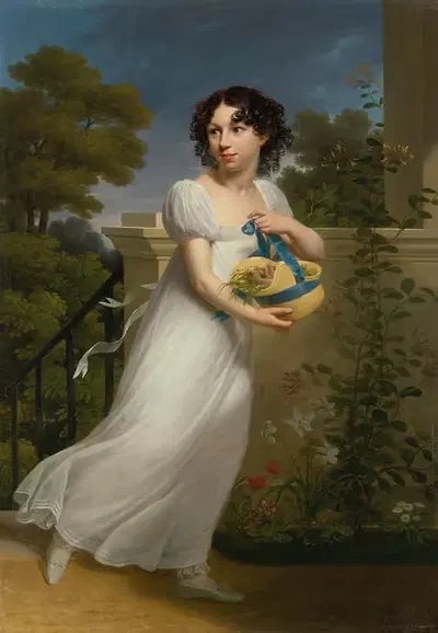 Портрет Люси Исабей, мадам Коллон by Луи Андре Габриэль Буше — digital art print download