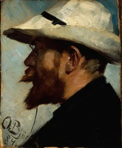 П. С. Кройер by Оскар Бьёрк, 1884 — digital art print download