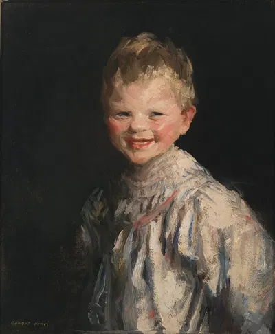 Laughing Child by Robert Henri, 1907 — digital art print download